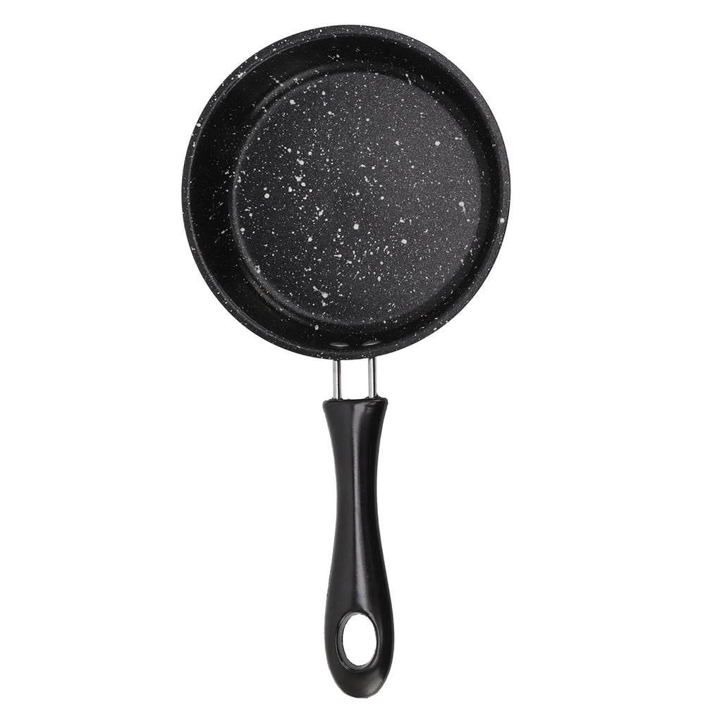 Frying Pan Stainless Steel Egg Pan Ergonomic Handle Fast Even Conduction Antistick Cooking Skillet for Bacon Steak Onion