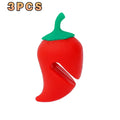 1/3Pcs Silicone Splash-Proof Pot Lid Holder Heat-Resistant Overflow Plug Lifter Creative and Durable Special Kitchen Tool