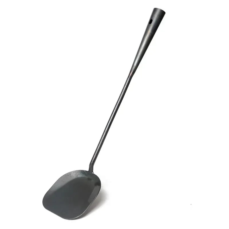 Chinese Chef Frying Pan Spoon Shovel Hand Shovel Iron Spoon Healthy Uncoated Spoon Set Pot Iron Pot