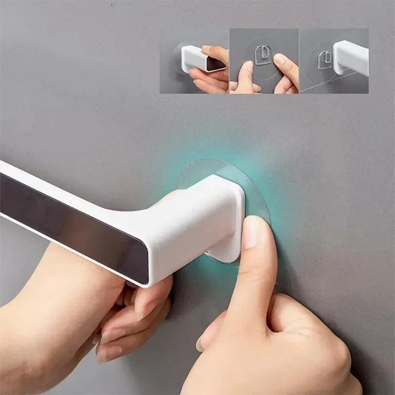 Kitchen Paper Holder Towel Hanger Rack Bar Cabinet Rag Hanging Holder Bathroom Organizer Shelf Toilet Paper Holder