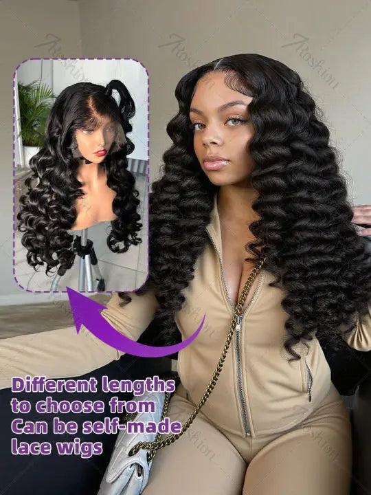 30 32 Inch Loose Wave 3 4 Bundles Raw Virgin Unprocessed Remy Human Hair Brazilian Loose Deep Wave Human Hair Bundles Extensions