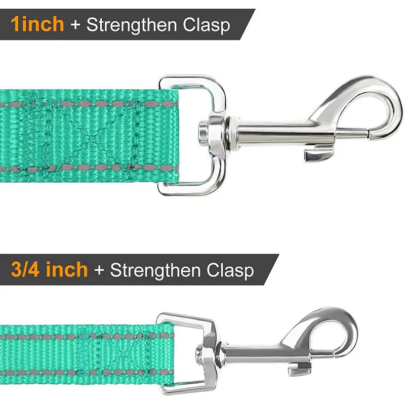 1.8m Dog Traction Rope Night Reflective Rope Pet Training Rope Cat Dog Strap Collar Lead Belt Pet  Accessories