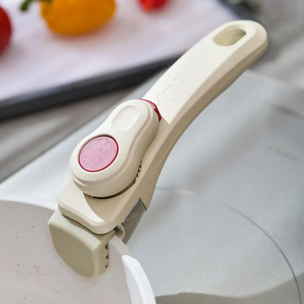 Durable Removable Pot Handle Universal Heat-Resistant Detachable Handle Anti-scalding Cooker Handle Kitchen Accessories