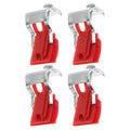 4pcs Undermount Sink Mounting Clamps Sink Clips Sink Support Clamps Kitchen Sink Mounting Tools Non-punching Sink Fixed Clips