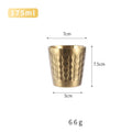 Double Wall Insulated Coffee Cups 304 Stainless Steel Coffee Cup Double Bottom Mug Wine Glasses Beer Tea Cups Cocktail Glass