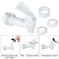 BPA-Free Replacement Cooler Faucet Water Bottle Jug, Dispenser Tap Set, Reusable Spigot Spout Water Beverage Lever