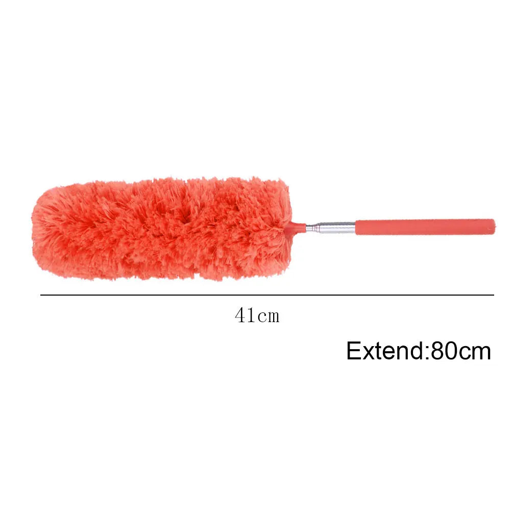 Duster Dust Cleaner Adjustable Stretch Extend Microfiber Feather Duster Furniture Dust Brush Household Cleaning Tools