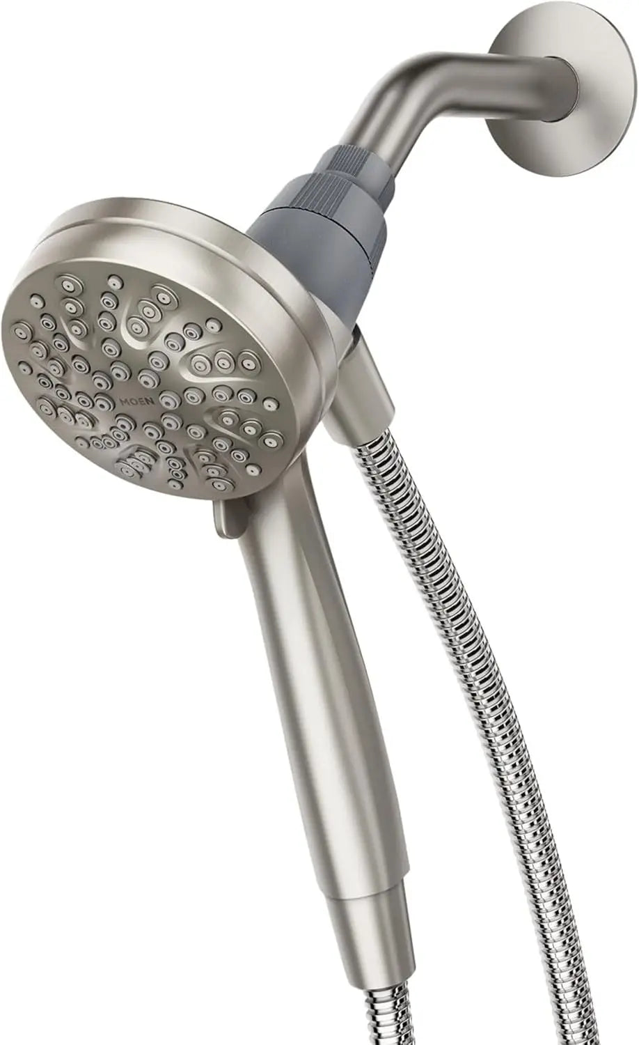 Magnetic Handheld Shower Head with 6 Spray Functions, Spot-Resistant Finish, Easy Installation