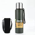High Quality Large Capacity Stainless Steel Thermos Portable Vacuum Flask Insulated Tumbler with Rope Thermo Bottle 500/750ml