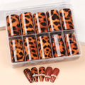 Texture Starry Nail Transfer Decals Slider Manicure