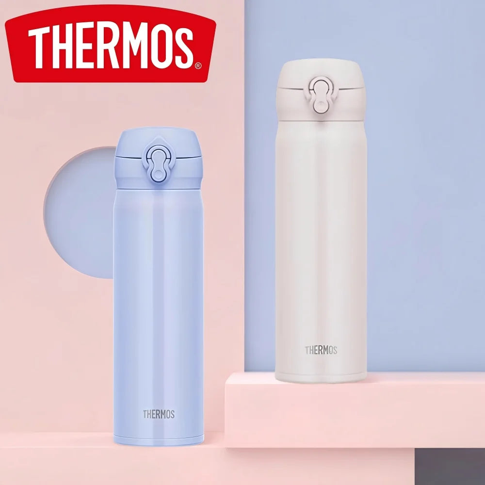 THERMOS Bottle 350/500ml Thermal Mug Stainless Steel Vacuum Flasks,6 H Keep Hot Cold, Leakproof Coffee for Office Outdoor Travel