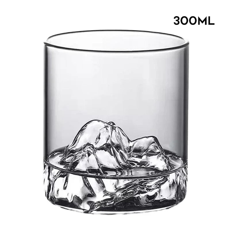 200/300ML Creative Glass Mountain Viewing Cup Mountain Teacup Japanese Cup Household High Beauty Water Mug