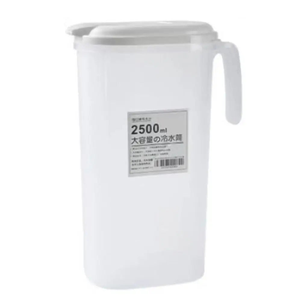 1.3/2.2/3L Cold Water Kettle Home Heat Resistant Fall-resistant Pitcher Plastic High Capacity Juice Jug for Summer Milk Tea Shop
