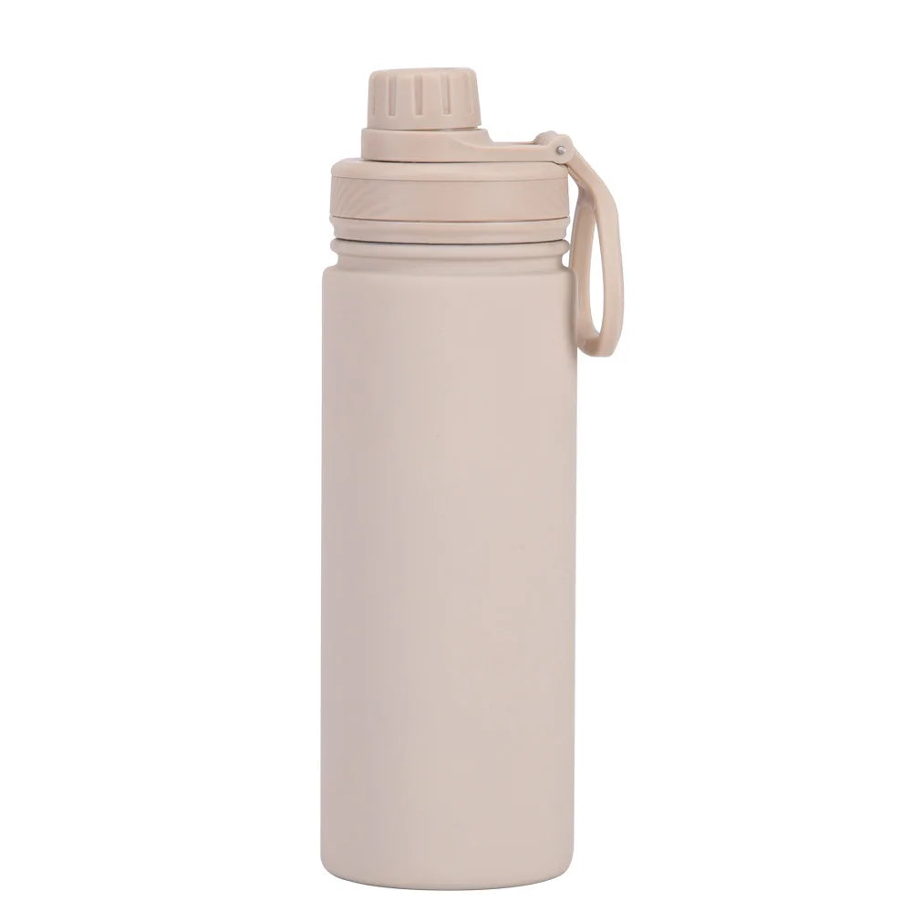 Custom 500ml Insulated Water Bottle With Sports Handle Cover