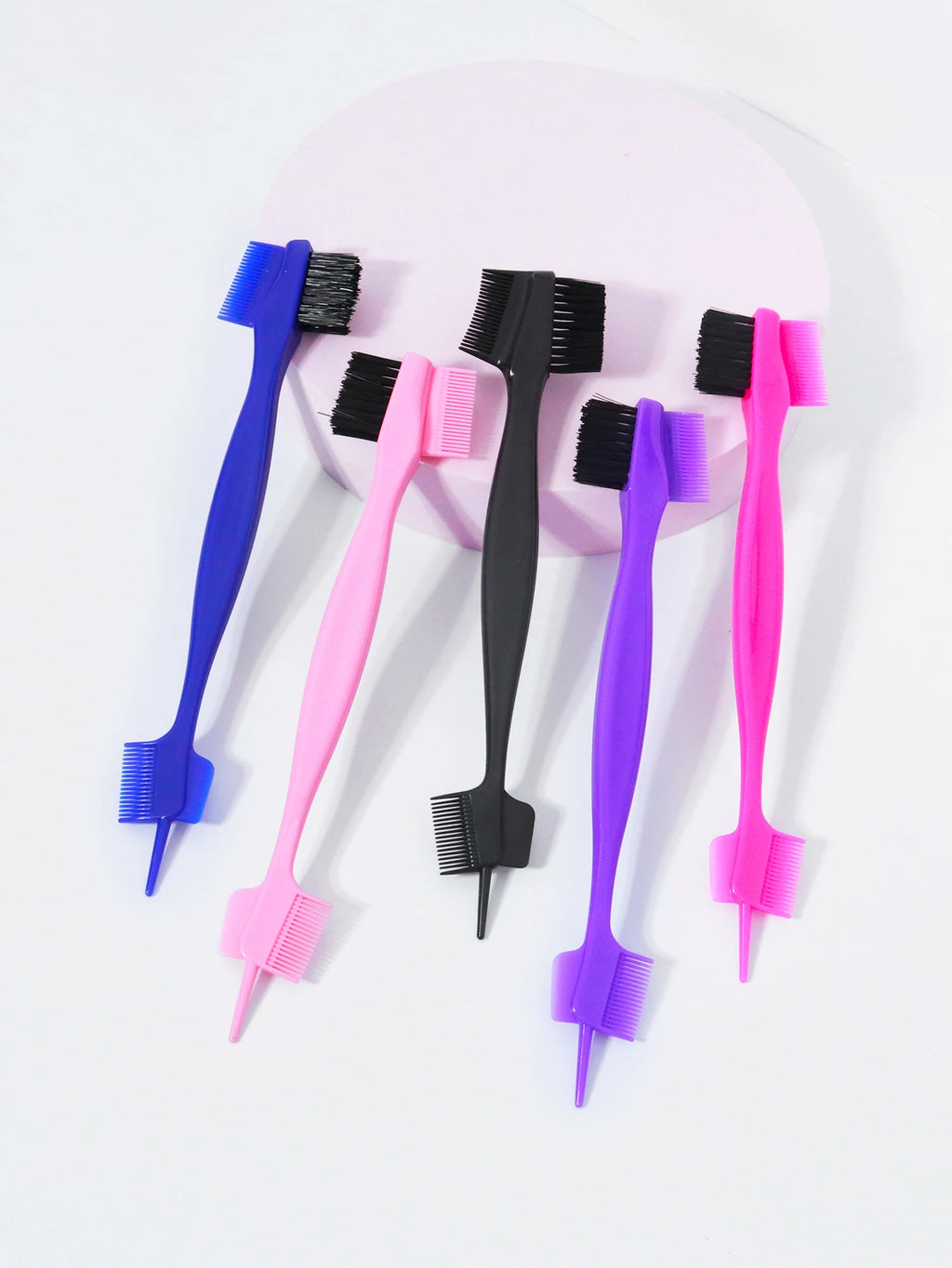 Edge control brush, used for combing and cutting women's hair on the edges and back, special for real hair wigs