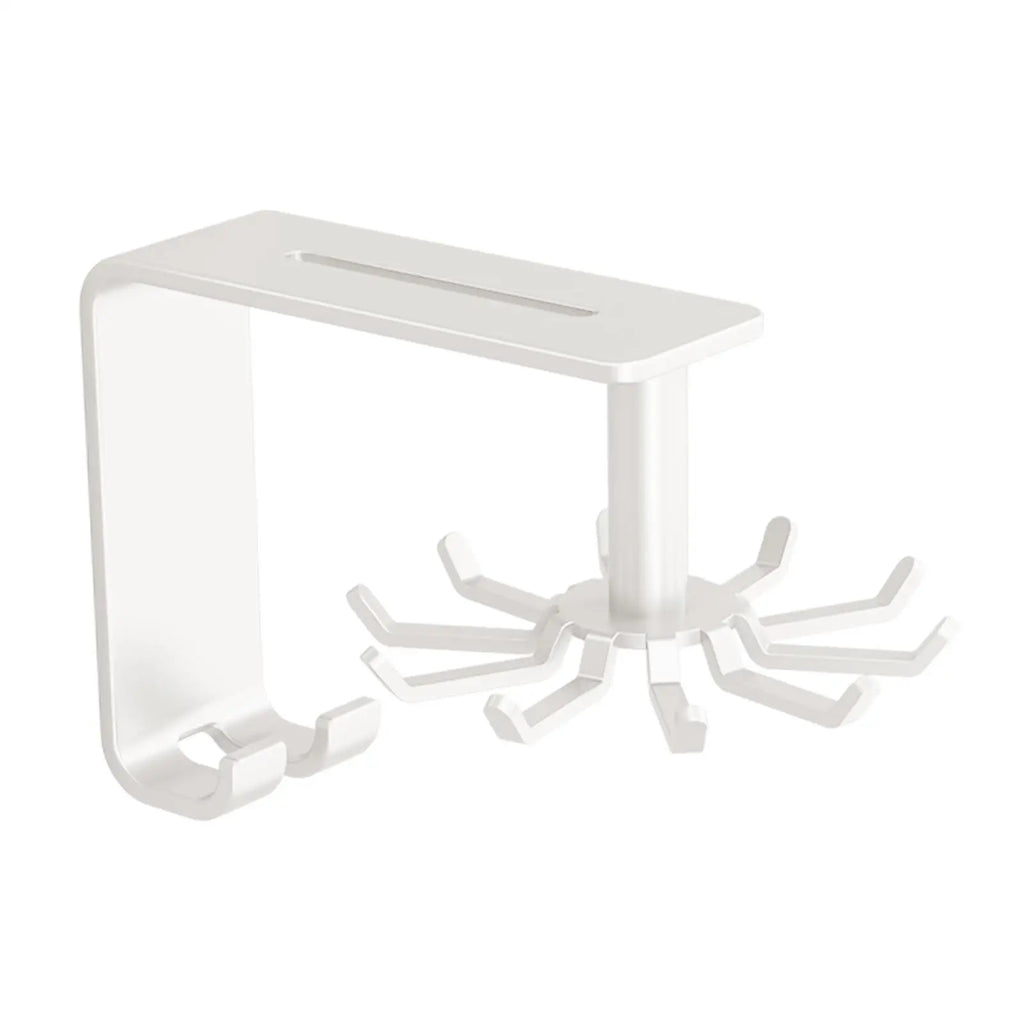 Utensils Hanging Rack Wall Mounted Kitchen Utensil Hooks Kitchen Wall Organizer for Cutting Board Pans Gloves Towel Whisk