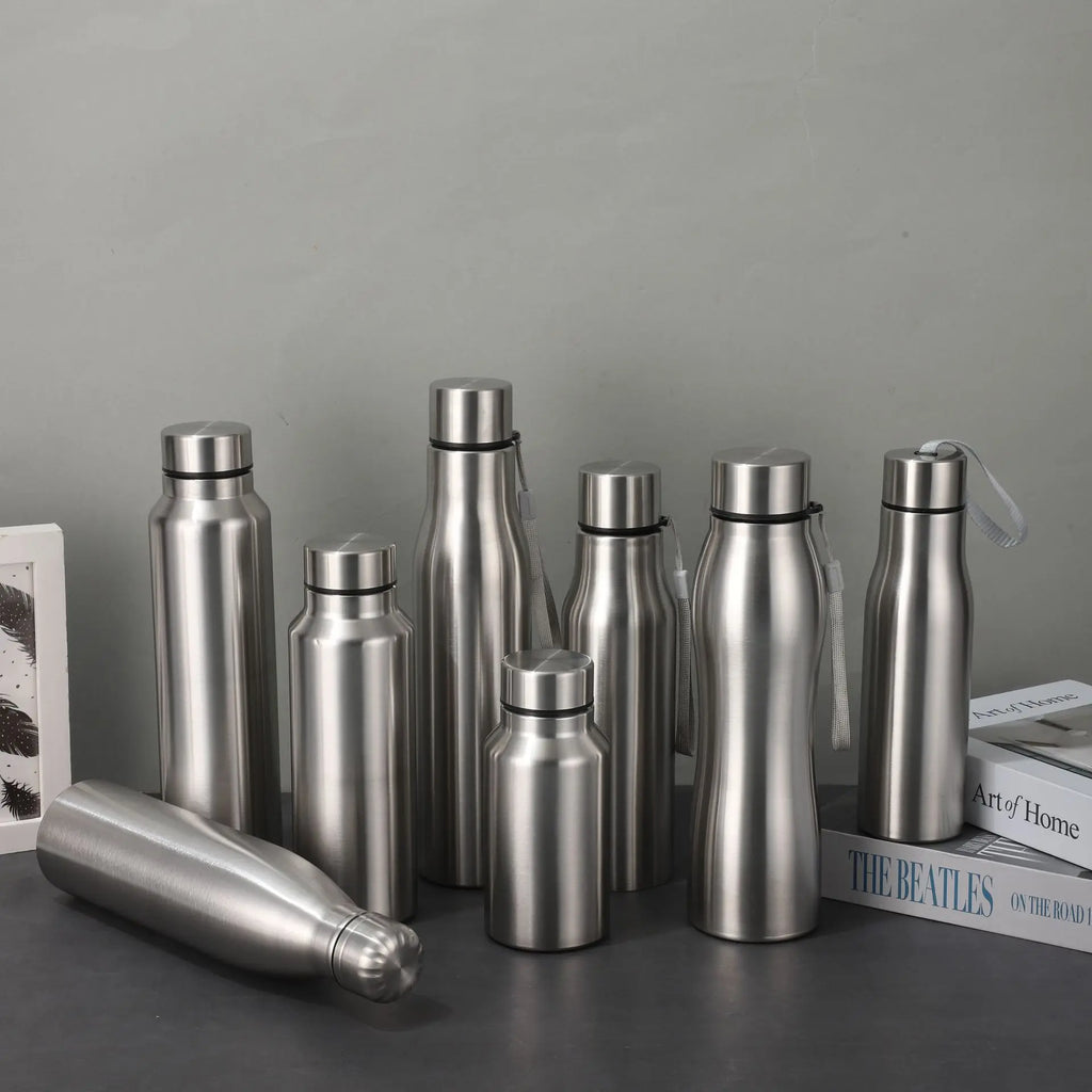 Sports Water Bottle Keep Warm Cold Thermal Water Bottle High Quality Portable Thermos Cups Travel Drink Bottles For Camping Gym