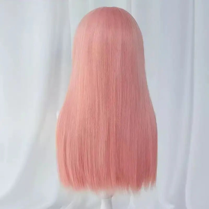 Sakura Cosplay Wig HOKAGE NINJA Anime Coser Synthetic Wig Cute Girl Heat Resistant Fiber High Quality Wig Halloween Party Use