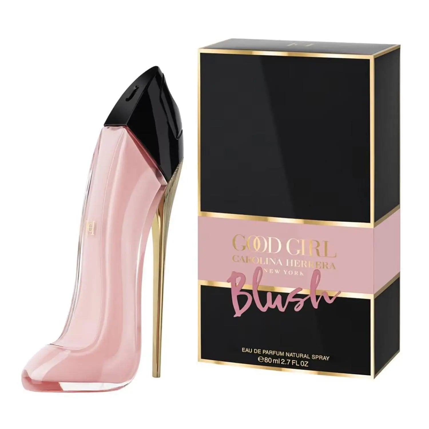 Carolina Herrera Good Girl Blush EDP Spray Women 2.7 oz Versatile Daily Wear Floral Fruity Perfume with Vanilla Tonka Bean