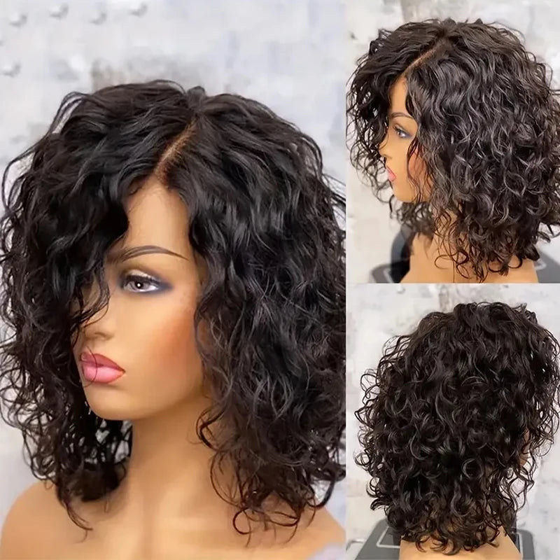 Wigs Human Hair Loose Deep Wave For Women 13x4 Glueless Lace Front Wigs Human Hair Pre Plucked Short Lace Closure Wigs Loose Wav