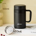 GIANXI Classic Stainless Steel Thermos Cup Tea Water Separation Cup Home Portable With Handle Seal Against Leakage Vacuum Bottle