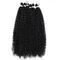 24-28inch Synthetic Curly Hair Bundles Water Wave Hair Extension Afro Kinky Hair For Women Suitable For Daily Holiday Wear