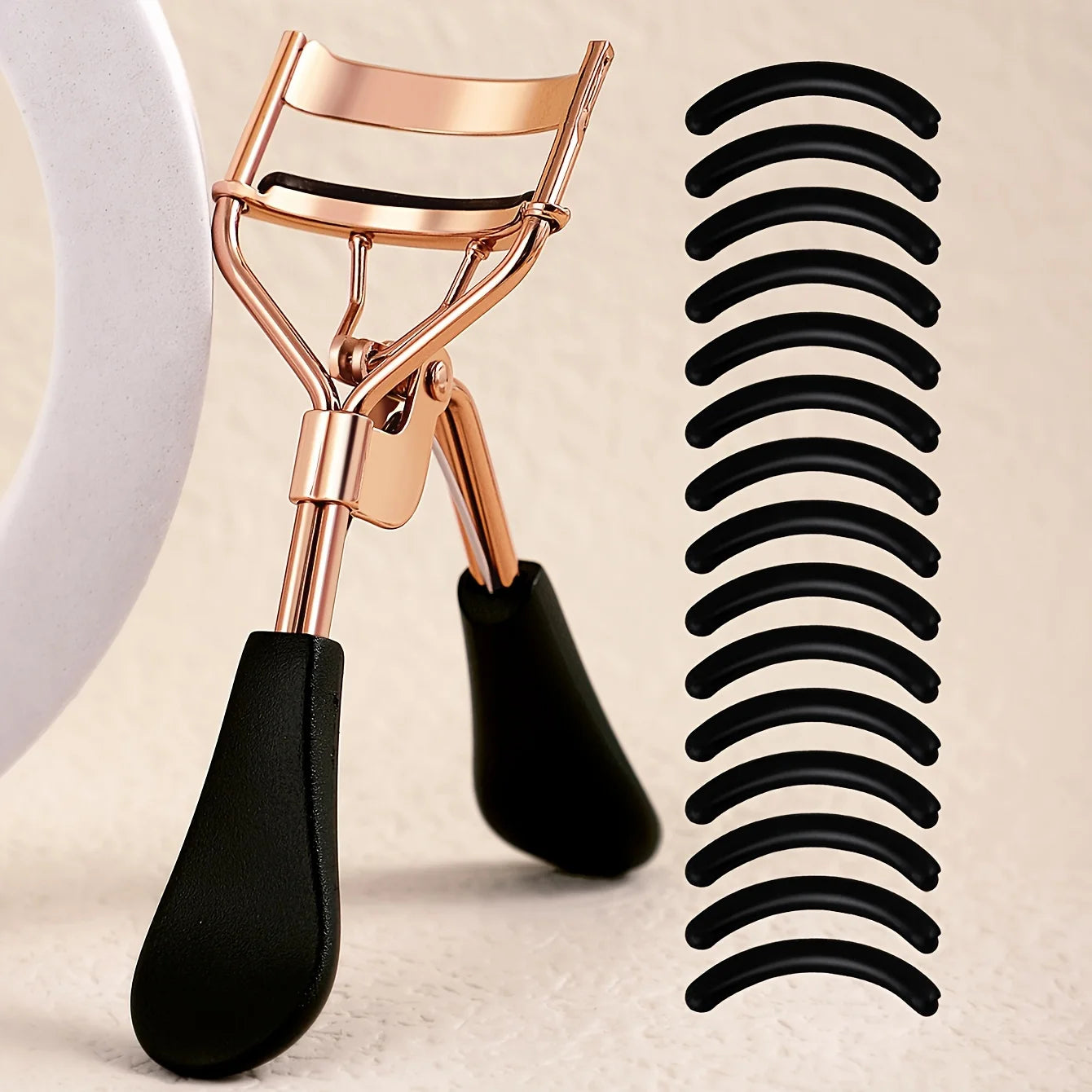 1PC Portable Eyelash Curler - No Damage, Lift & Shape Big Eyes