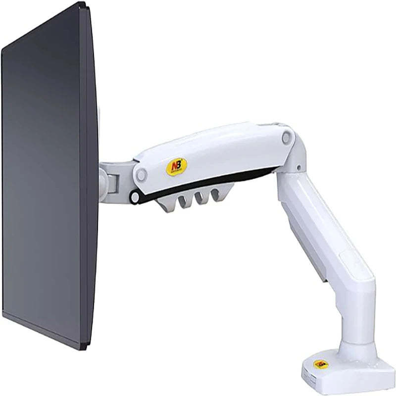 NB NORTH BAYOU F80 Desktop Gas Spring 17-30" LCD LED Monitor Holder Mount Arm Full Motion Display Stand Loading 2-9 Kgs