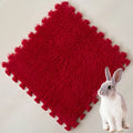 30*30cm 1-10Pcs Pet Warming Pad EVA Foam Guinea Pig Hamster Soft Sleeping Mat Rabbit Sleeping Mat Blanket Bed Pet Accessories