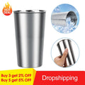 [homeeee] Stackable Stainless Steel Travel Mug - 350ml/500ml