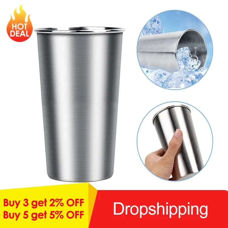 [homeeee] Stackable Stainless Steel Travel Mug - 350ml/500ml