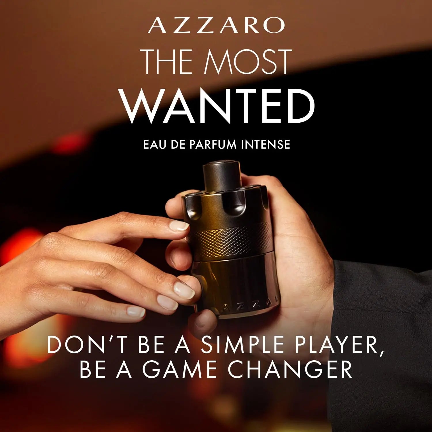 Azzaro The Most Wanted Eau de Parfum Intense - Woody & Seductive Mens Cologne - Fougère