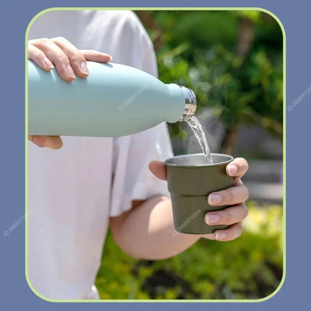 750/1000ML Tyeso Stainless Steel Cola Bottle Sports Kettle Keep Cold Thermal Cups Vacuum Tumbler Mug Bike Bottle Vacuum Cup