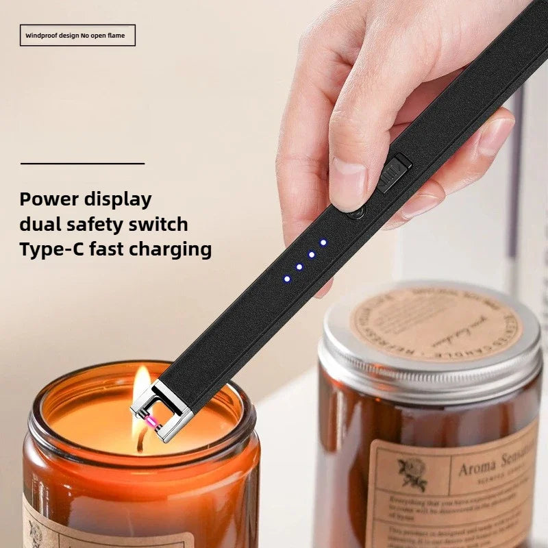 Creative Household Electronic Rechargeable Igniter. Pulse Ignition Gun. Scented Candle Natural Gas Stove Special Lighter
