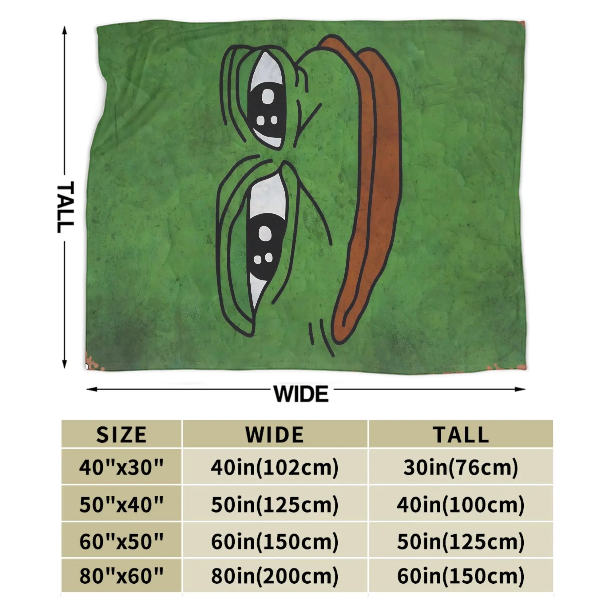 Sad P-Pepe Frog Meme Flannel Blanket Winter  Soft Throw Blanket for Children Living Room Novelty Bedspread Sofa Bed Cover
