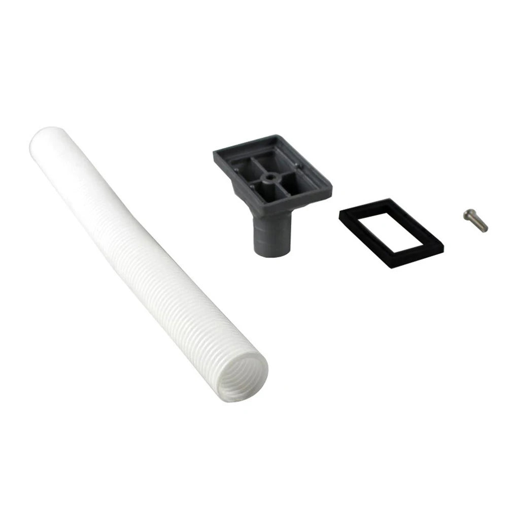 Upward Rectangle Overflow Pipe Head Washbasin Drainer Kitchen Sink Connector Overflow Head Drainage Accessory