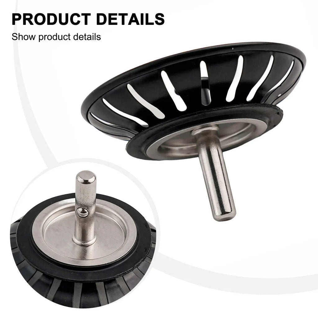 Kitchen Sink Strainer Replacement Waste Filter Basin Strain Drainer Filter Plug Kitchen Sink Accessories