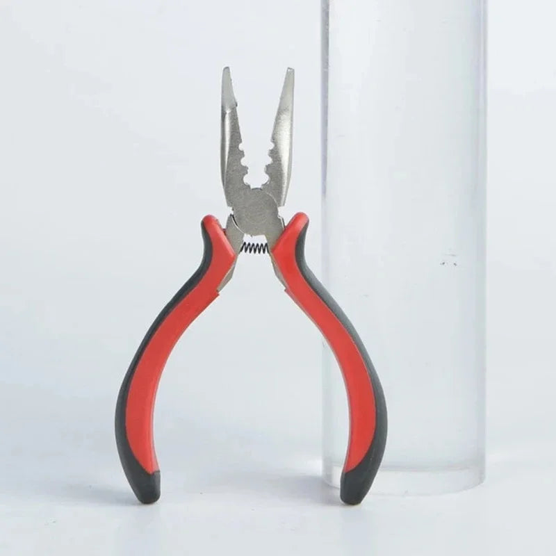 VADES Curved nose pliers DIY Hair Extension Tools Tweezers for Micro Loops/Links/Beads and Feather Fair Hair Extensions
