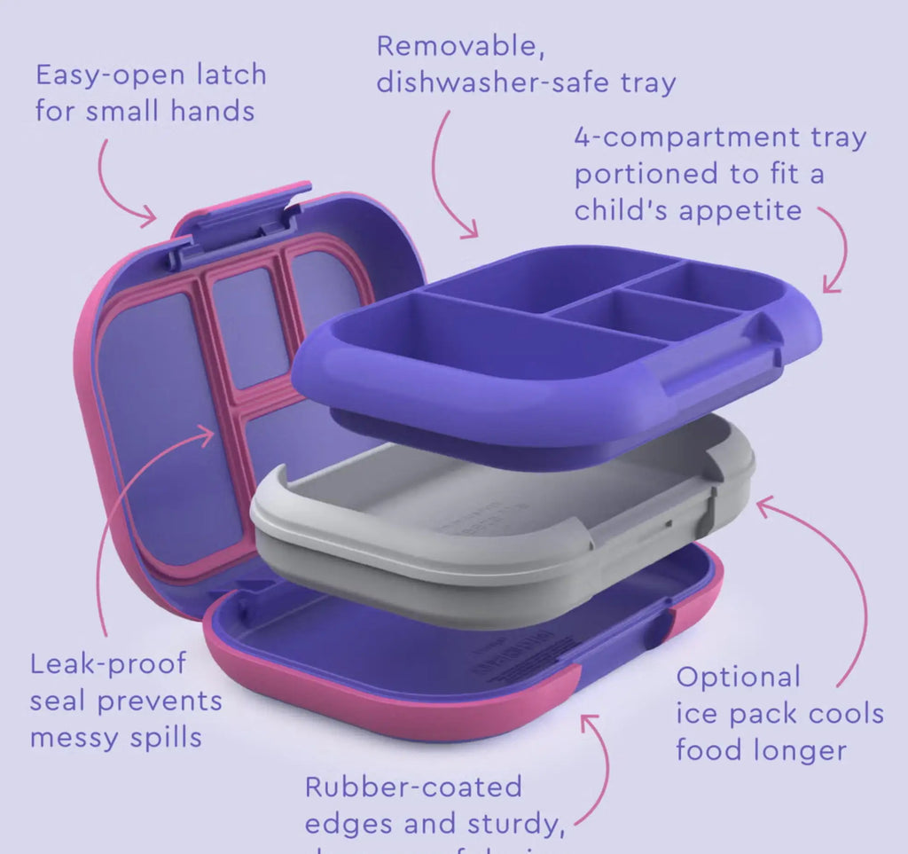 BentGo Kids Chill Lunch Box Electric Aqua