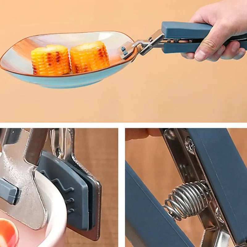 Bowl Clamps Clamps and Pliers for Lifting Hot Food Bowls Kitchen Things Pots and Plates From the Instant Pot Microwave Air Fryer