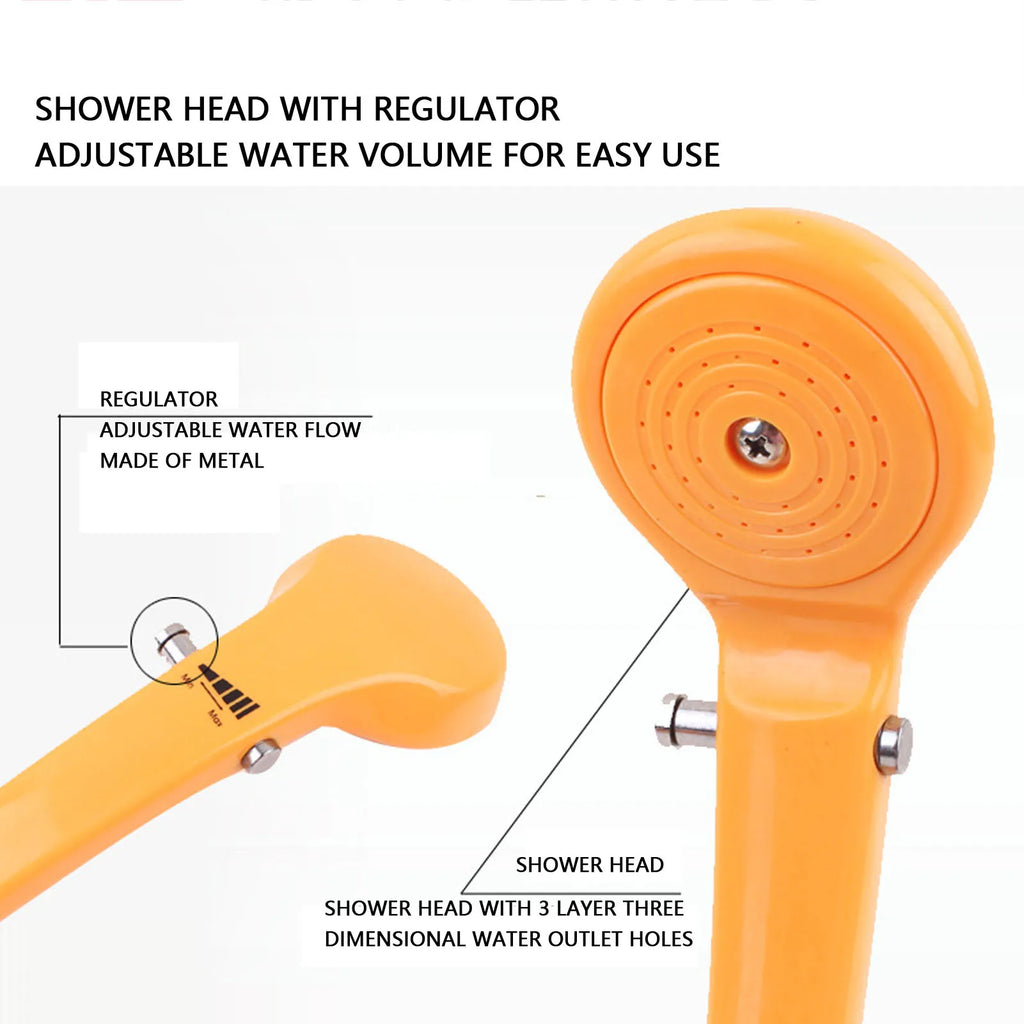 Car Plug Shower Kit 36W Portable Electric Vehicle Mounted Shower Kit for Outdoor Camping Car Washing Irrigation