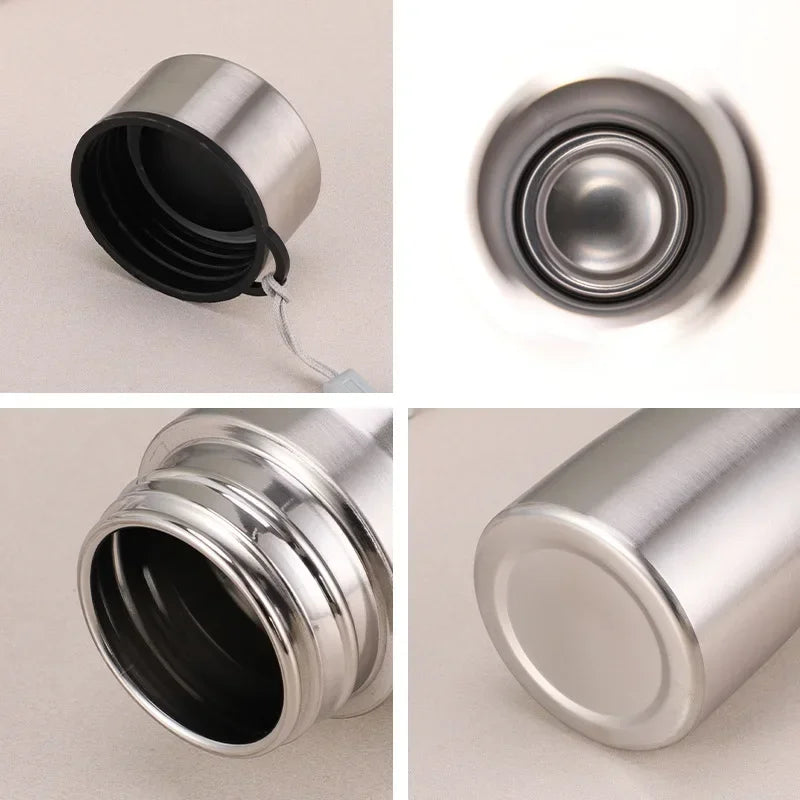 Large Capacity 304Stainless Steel Water Bottle Portable Outdoor Travel Sports Insulated Flask Wear Resistant Sports Water Bottle
