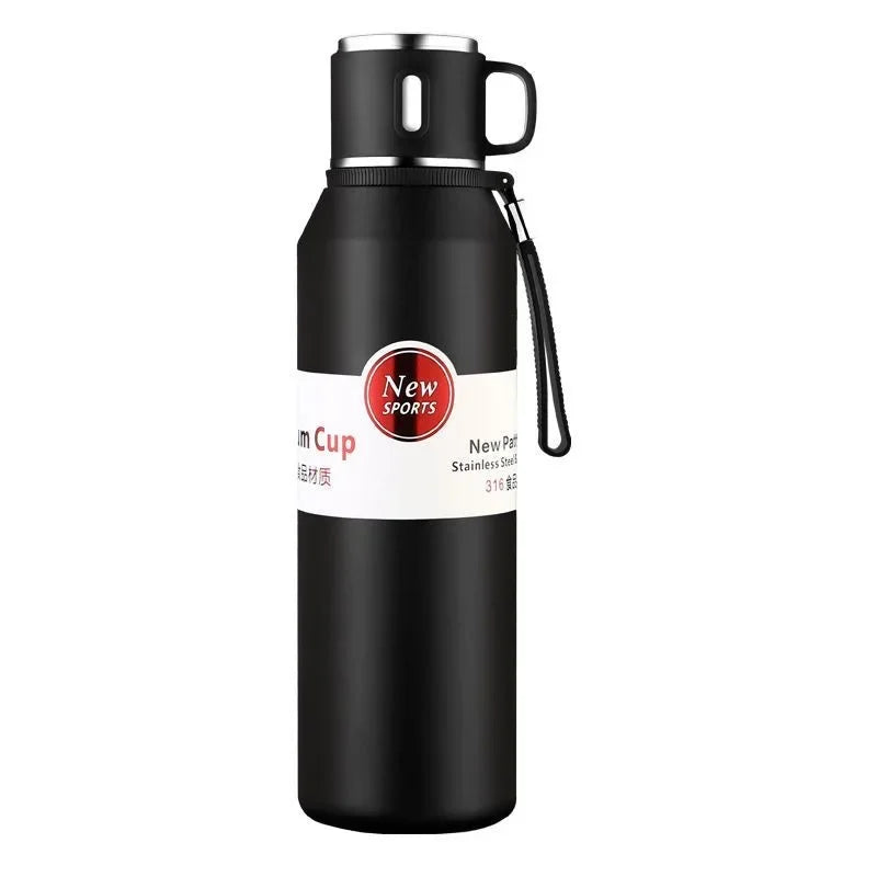 Thermo Bottle Thermal Mug Stainless Steel Water Cup Thermos Large Capacity Keeps Cold Drinkware Tumbler Insulated Thermos Travel