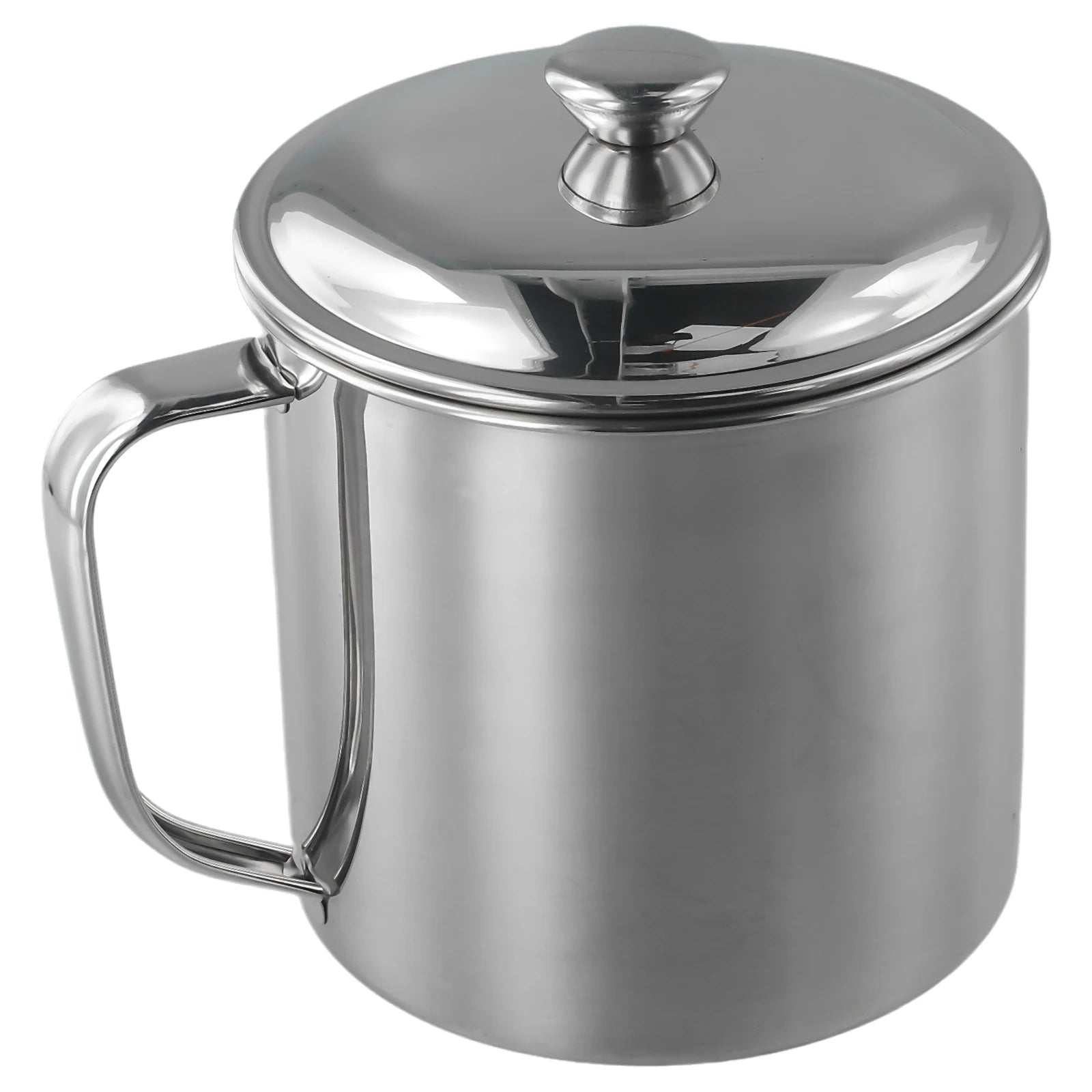 200-1100ml Drinking Mug Handle Design Stainless Steel Water Milk Coffee Tea Cup Camping Mug Home Travel Drinkware Water Cup