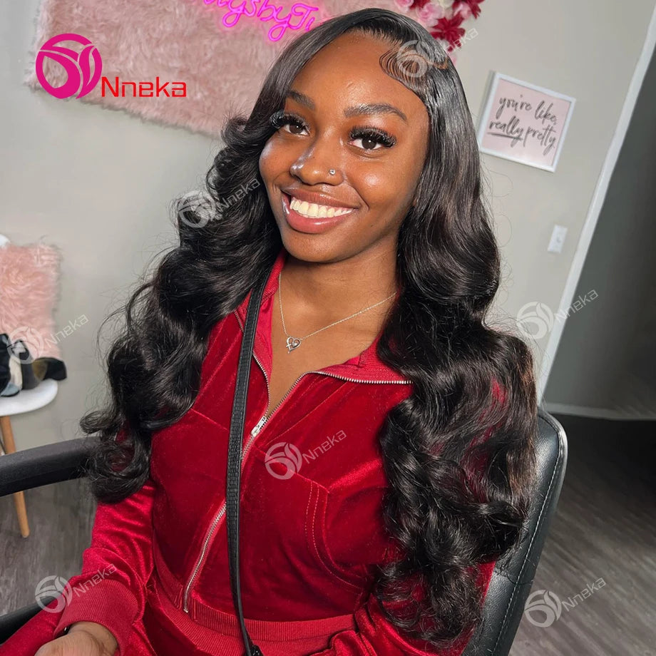 40 Inch Body Wave Human Hair Wigs Brazilian 13x6 Hd Lace Frontal Wig Transparent Loose Wave 13x4 Lace Front Wigs For Black Women