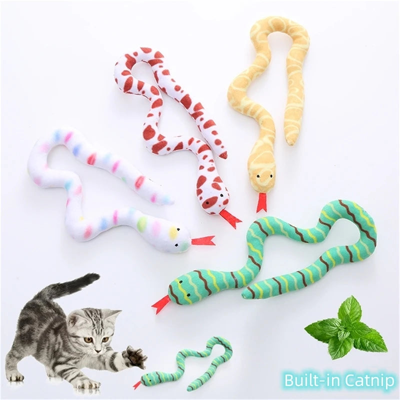 Snake Cat Toys Teaser Cat Toys Funny cat stick interactive Cat Toy Funny Cat Chewing Playing Toy Cat Supplies Pet Accessories