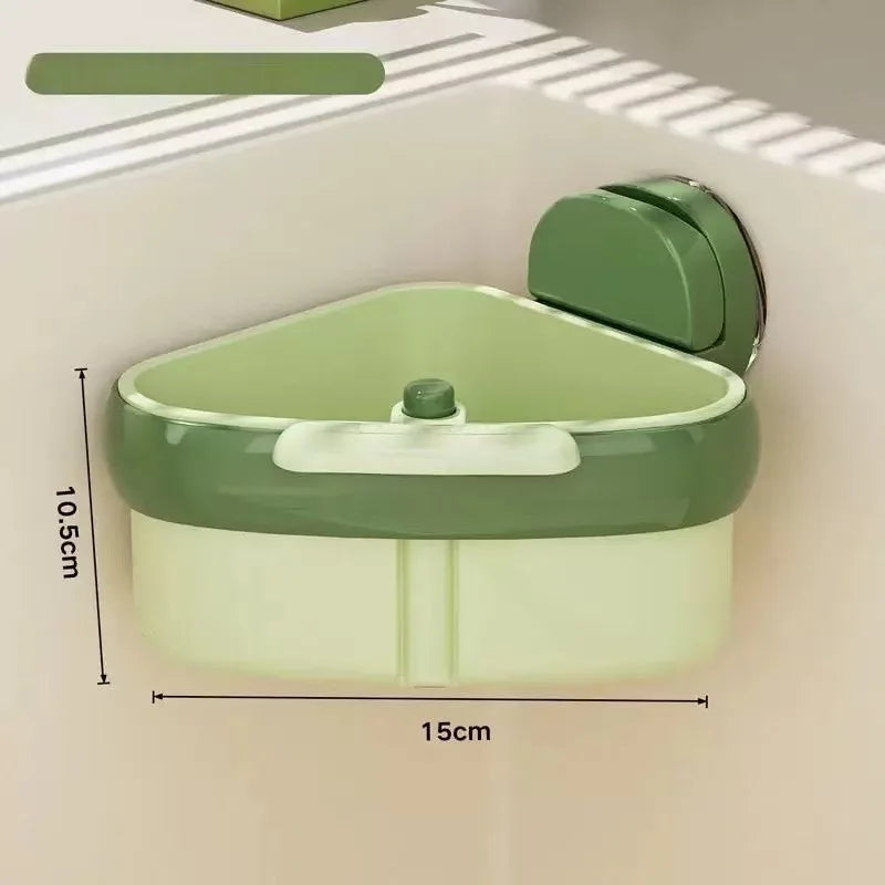 Suction Cup Sink Strainer Basket  Hands Food Residue Filter Dry - Wet Separation Kitchen Storage Organizer residue filter basket