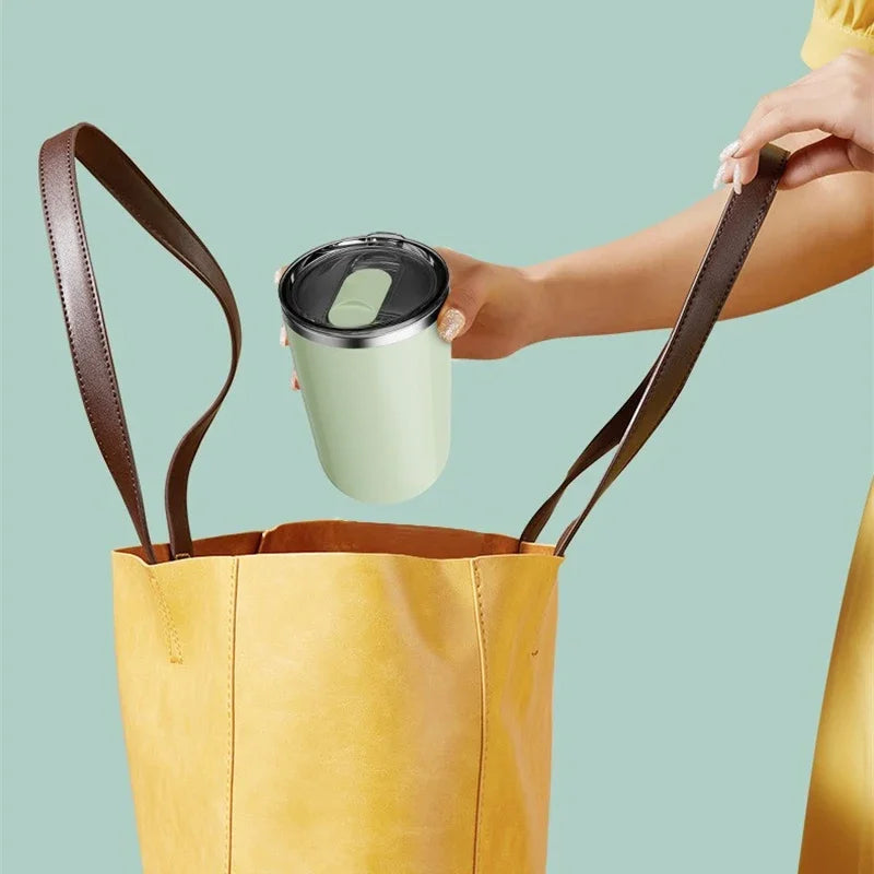 Automatic Self-contact Cup, 304 Stainless Steel Rechargeable Magnetic Cup, Smart Stirrer, Water Bottle Mugs