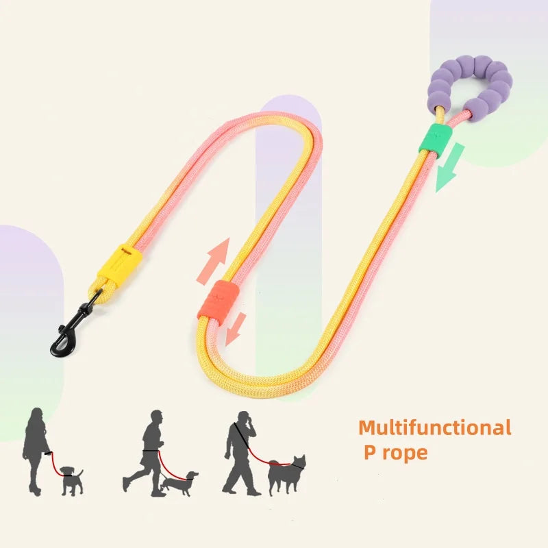 Hand Free Dog Leash for Pet Walking Running Jogging Adjustable Dog leash Waist Belt Chest Strap Traction Rope Dog Accessories