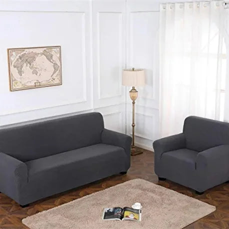 Jacquard Stretch Couch Cover Universal Sofa Covers Dog Cat Pets Friendly Washable Furniture Protector Fitted Sofa Slipcovers